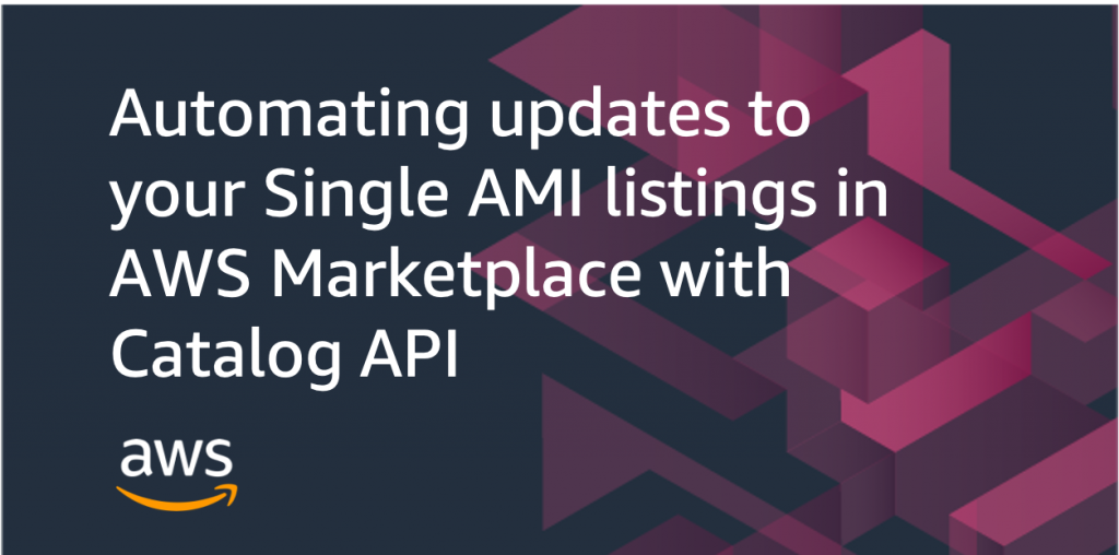 automating updates single ami listings catalog api