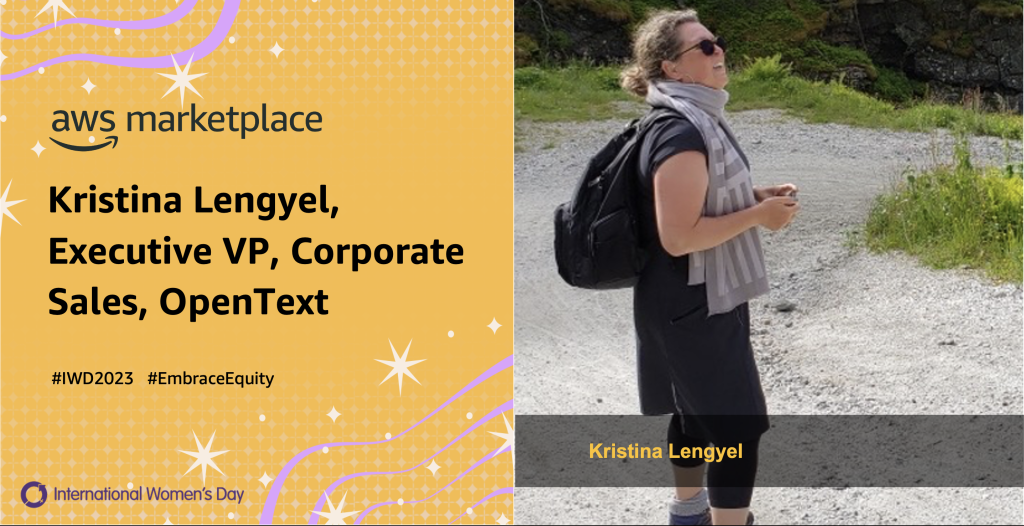 Kristina Lengyel IWD2023 EmbraceEquity International Womens Day
