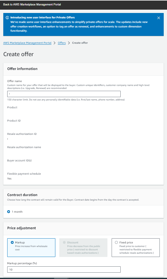 Offer for CPPO proserve