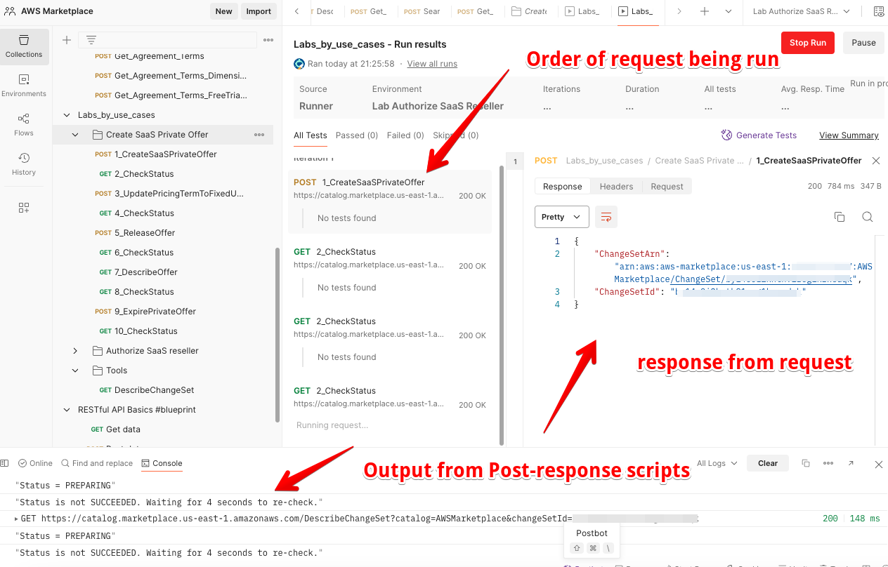 Run folder response[