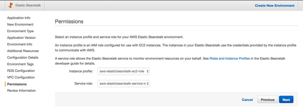 Permissions Screenshot