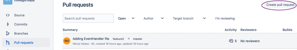 Screenshot for Pull-Request