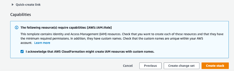 Add IAM Capabilities