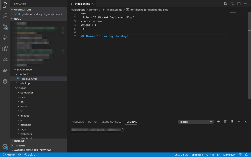 Open your files for editing in your favorite IDE.