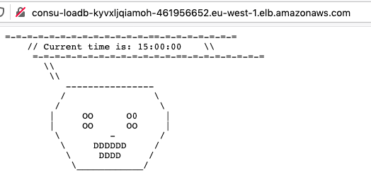 Deployed application displaying in browser