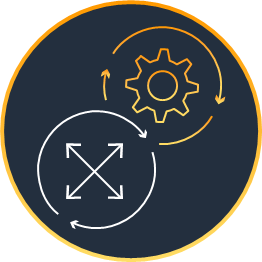 Picture showing cart-wheels in motion, depicting operations