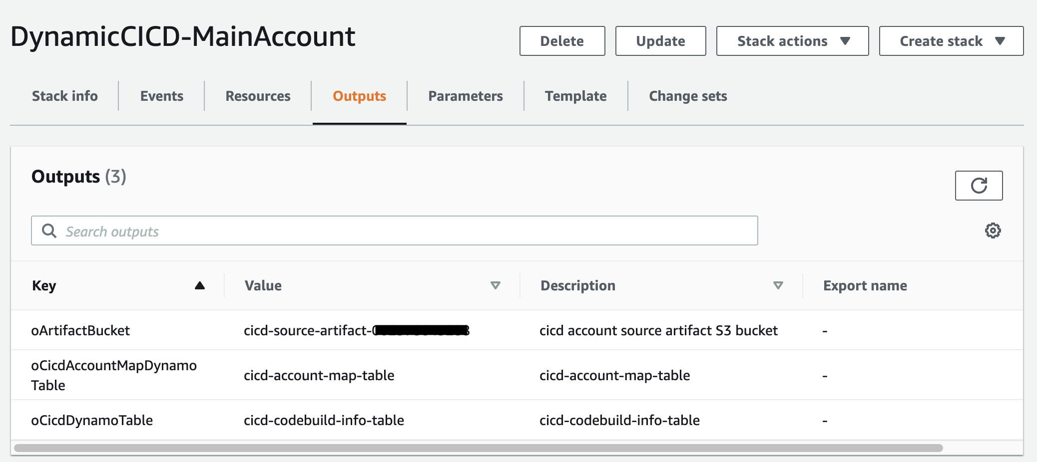 cicd-mainaccount-output