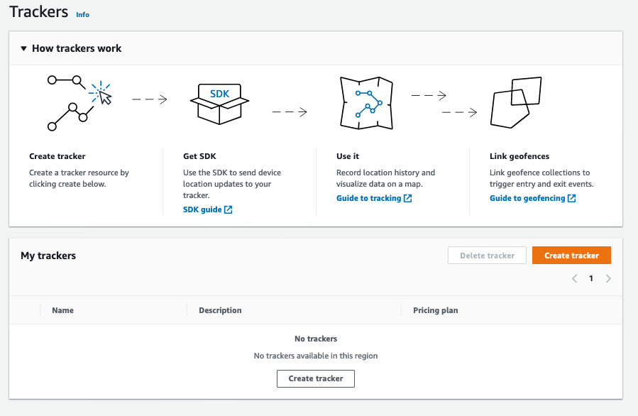 Select Create Tracker