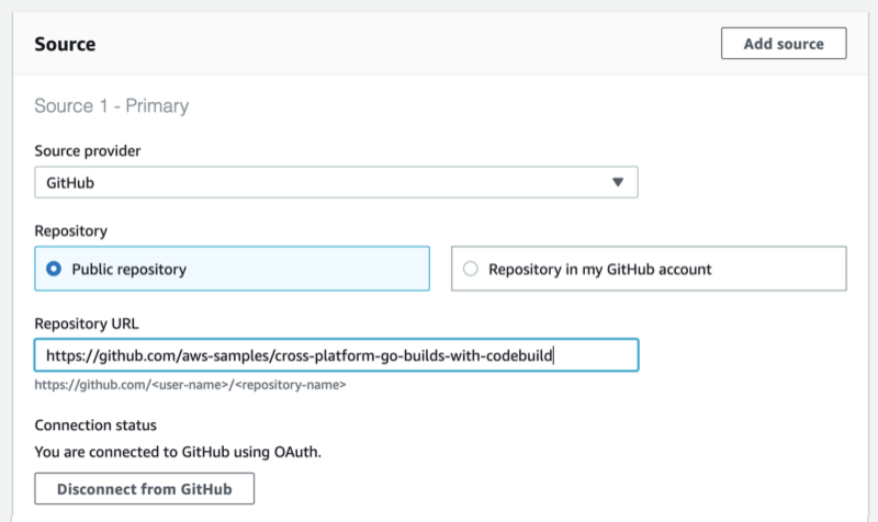 coldbuild select source