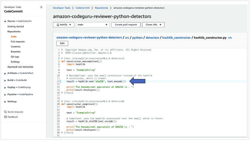 AWS CodeCommit Repository