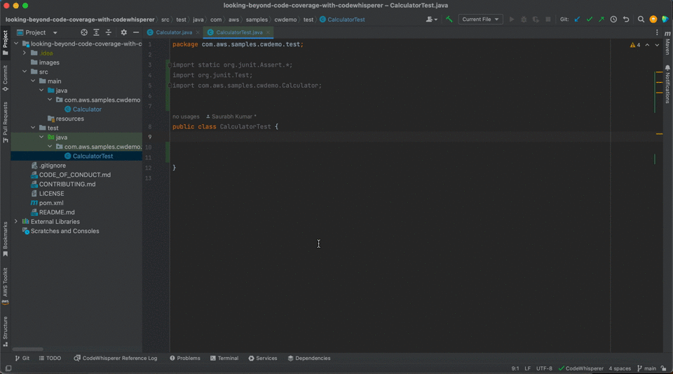 ScreenRecording 2. First test case generation