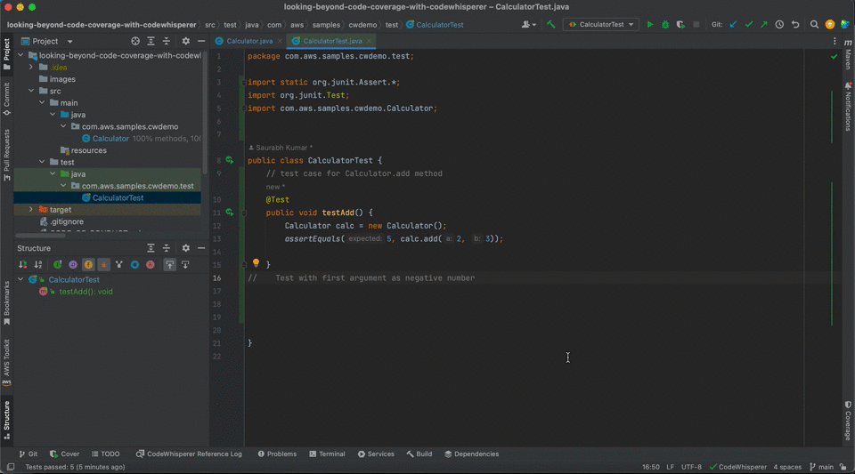 ScreenRecording 3. Generating additional test cases