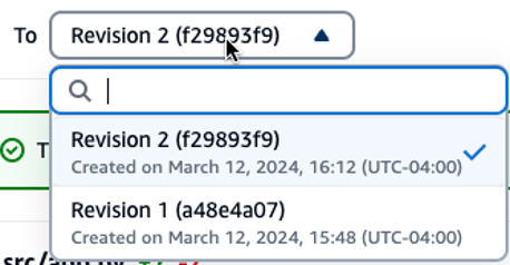 Figure 9: PR Revision created
