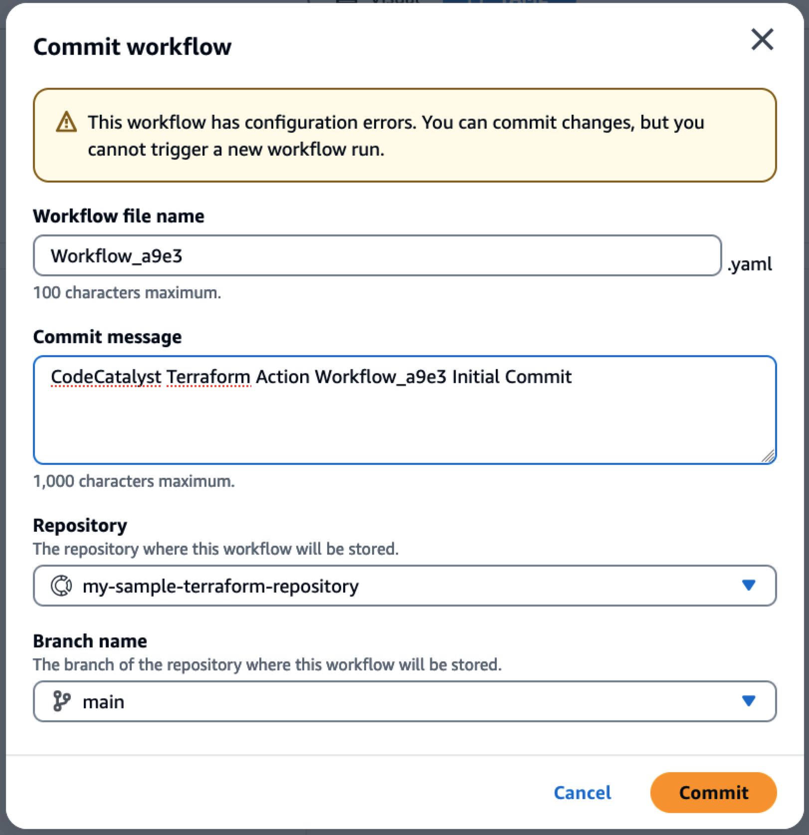 Completing Initial Commit for Workflow