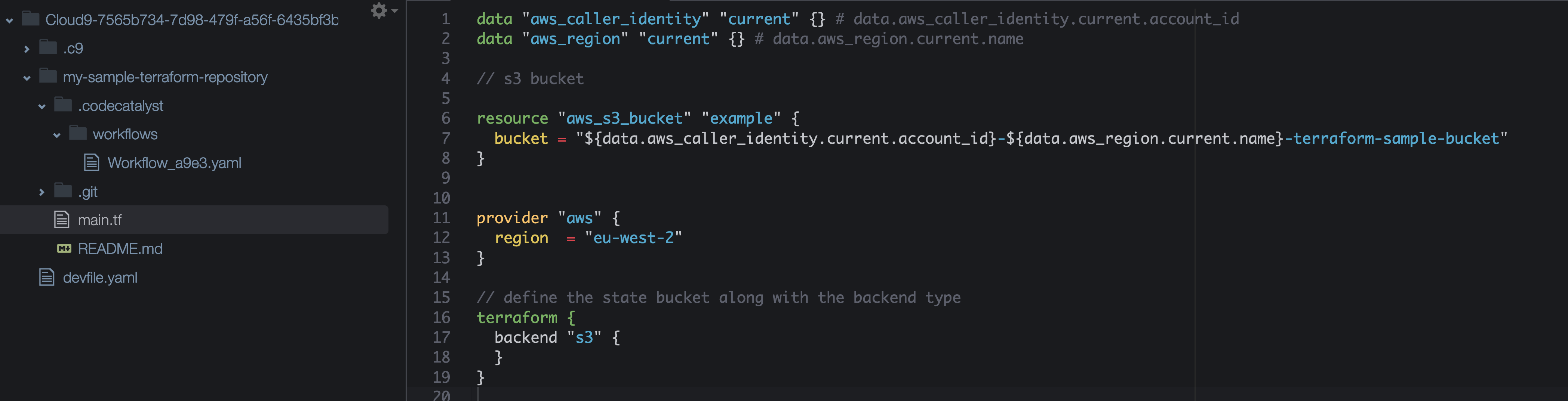 : Adding Terraform Code