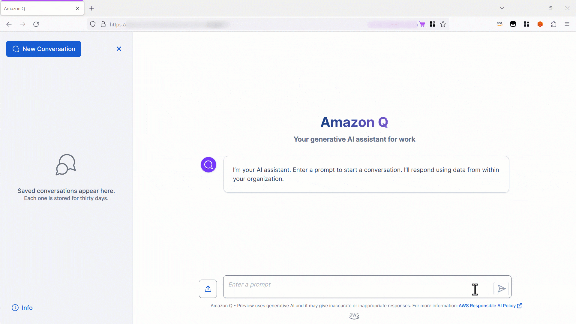 Ask Amazon Q Business to gain insight in technology stack detail from Confluence.