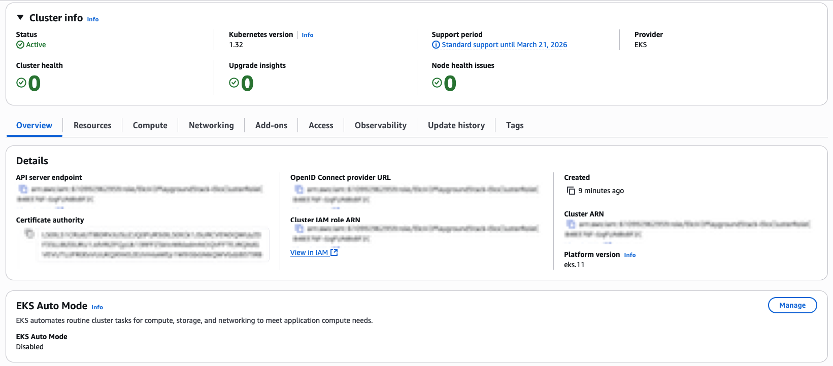 EKS Cluster Deployed with Managed Node Groups