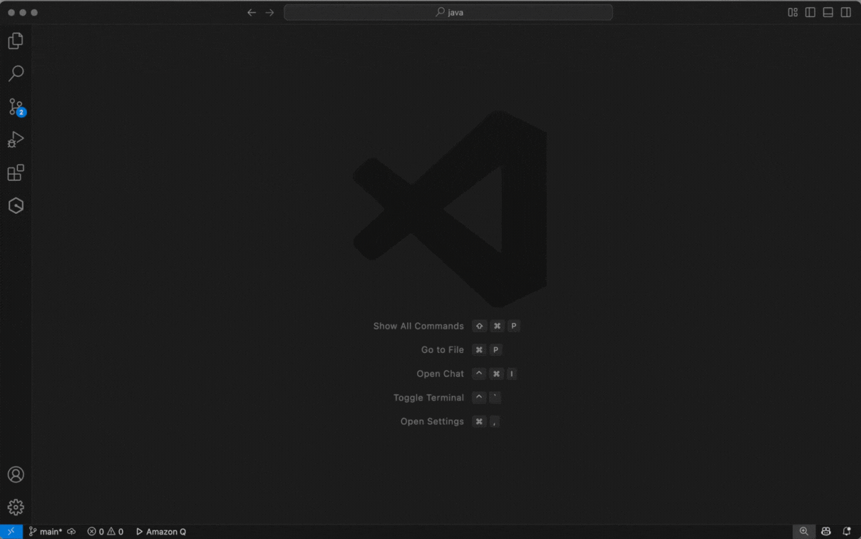 Add MCP server configuration in Visual Studio Code’s Q Developer extension