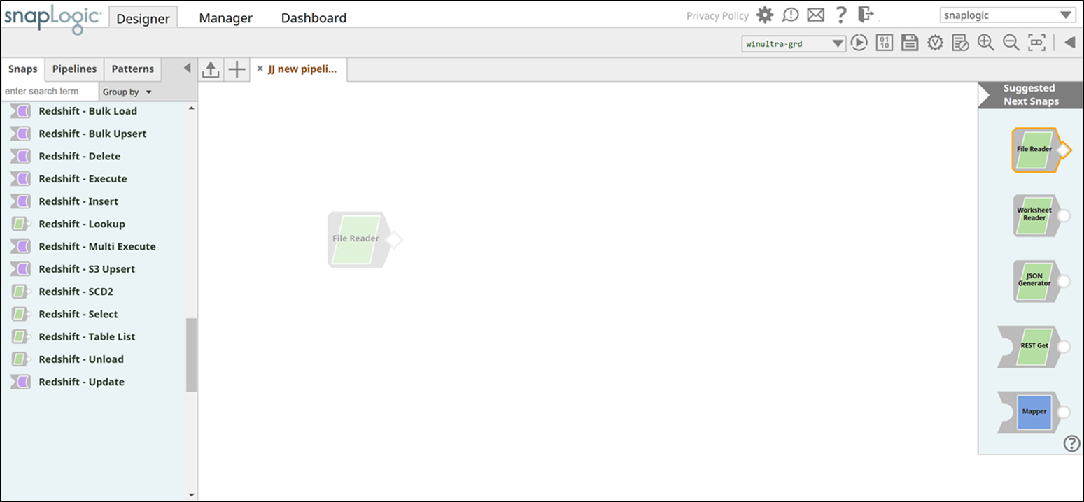 SnapLogic-Redshift-1