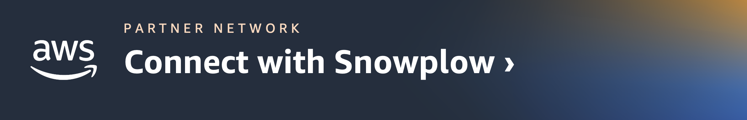 Connect with Snowplow