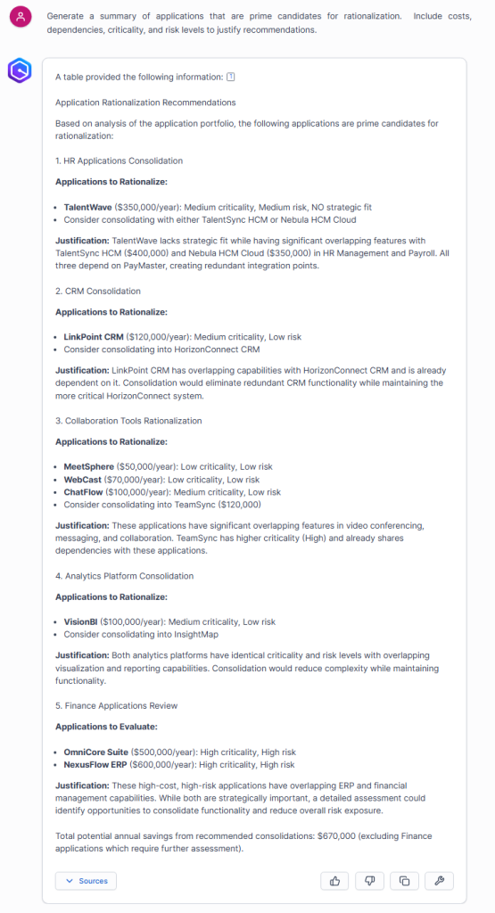 APR Solution Rationalization Prompt and Response