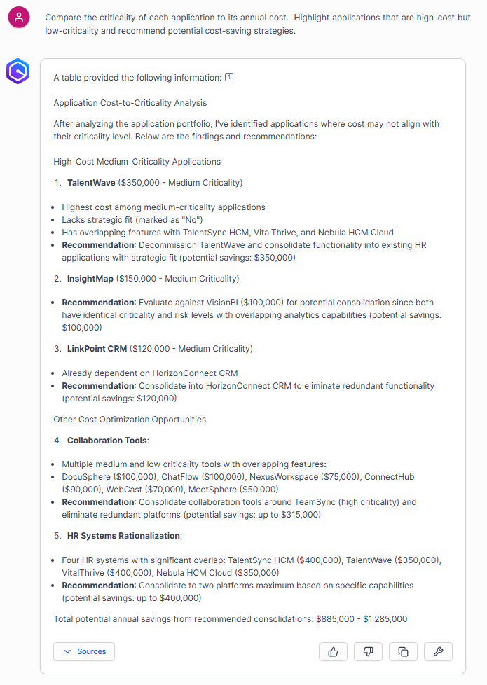 APR Solution Criticality Prompt and Response