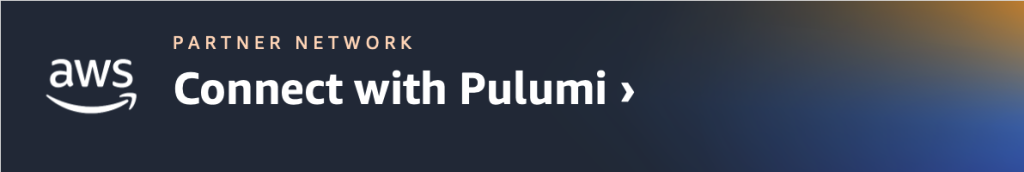 Connect with Pulumi