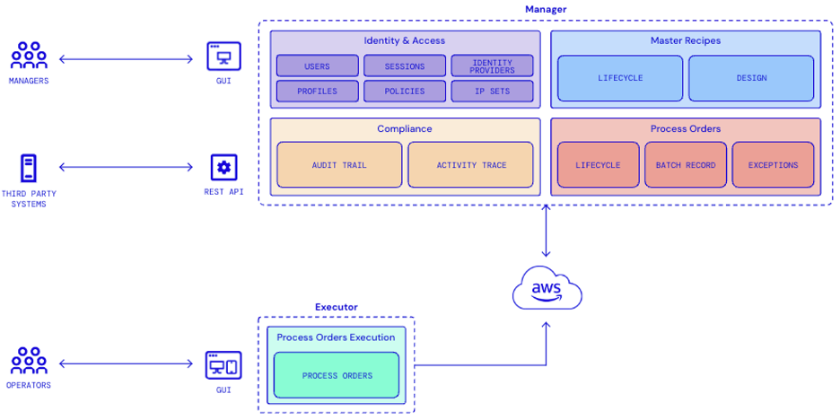 Aizon Execute Architecture for iBR processing
