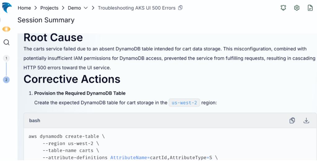 Hawkeye investigation results