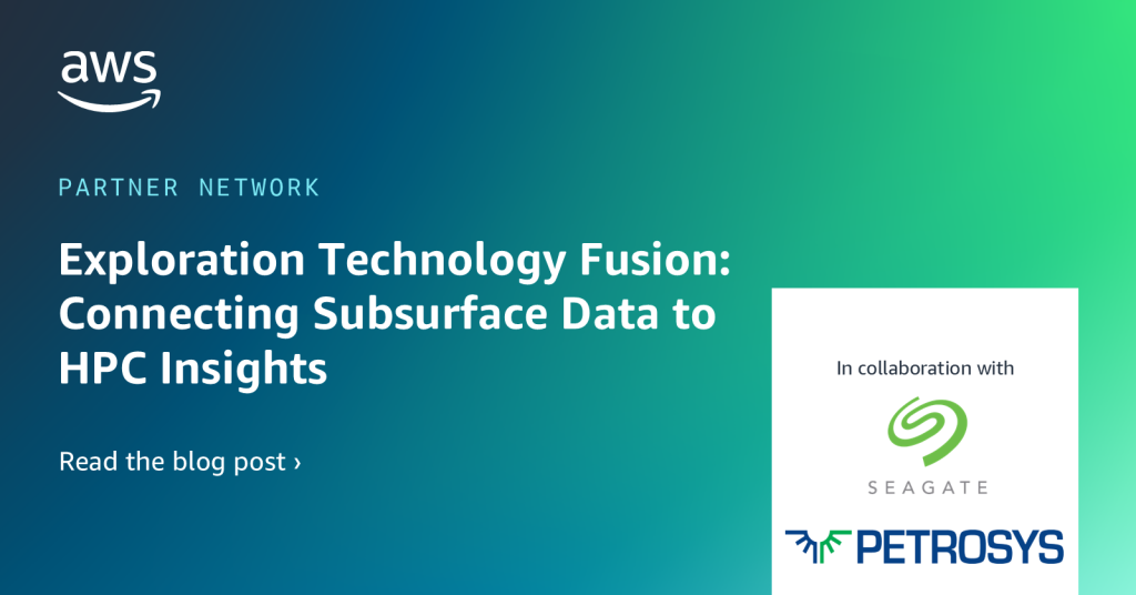 Exploration Technology Fusion: Connecting Subsurface Data to HPC Insights