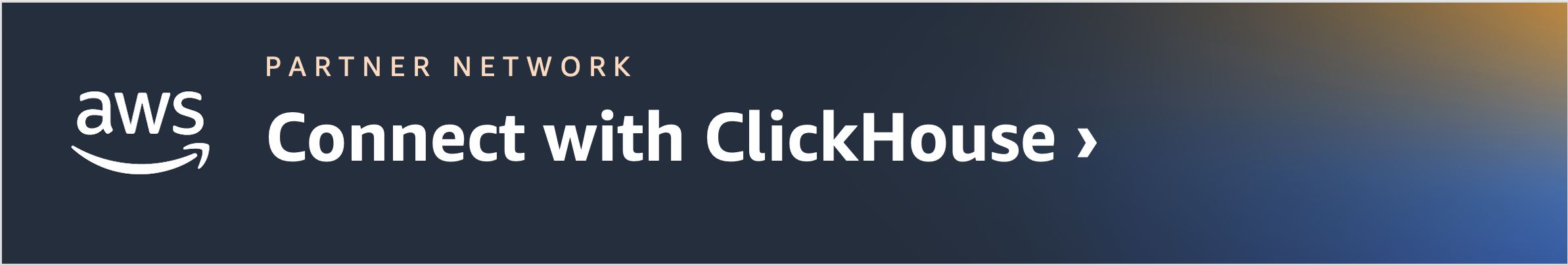 Connect with ClickHouse