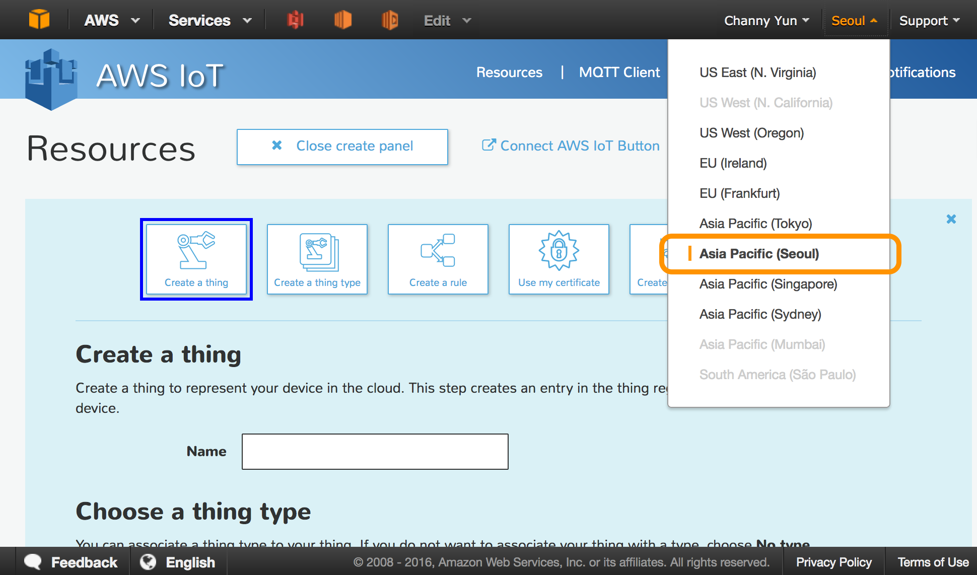 aws-iot-in-seoul-region