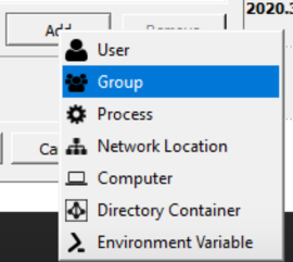 Add a Group assignment if you want to assign rule sets based on group membership