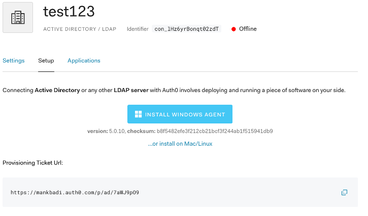 Install Windows Agent