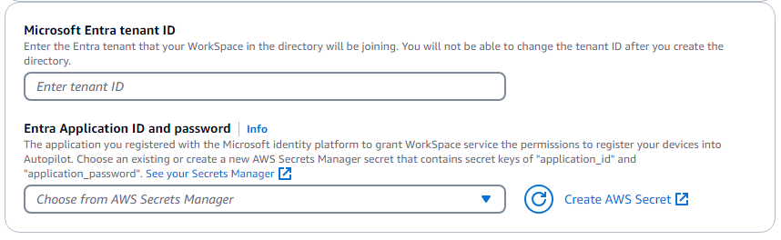 Create Entra ID Directory