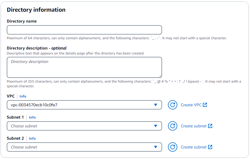 Create Entra ID Directory