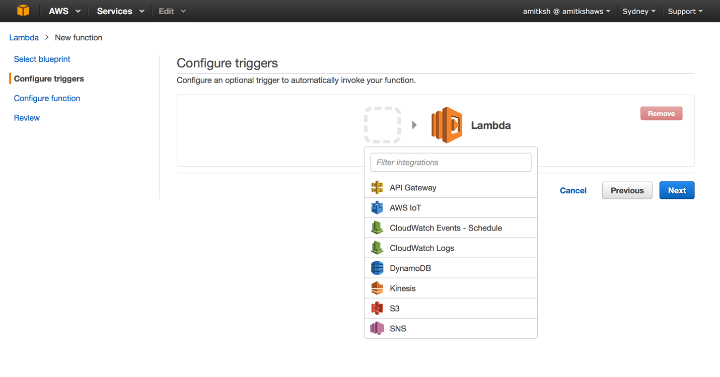 ConfigureTriggersNext