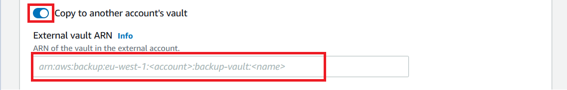 Figure 11: Copy to another account’s vault