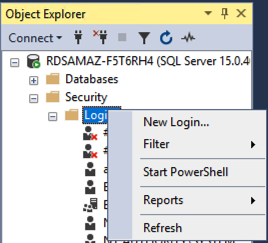 Screenshot Add New Login