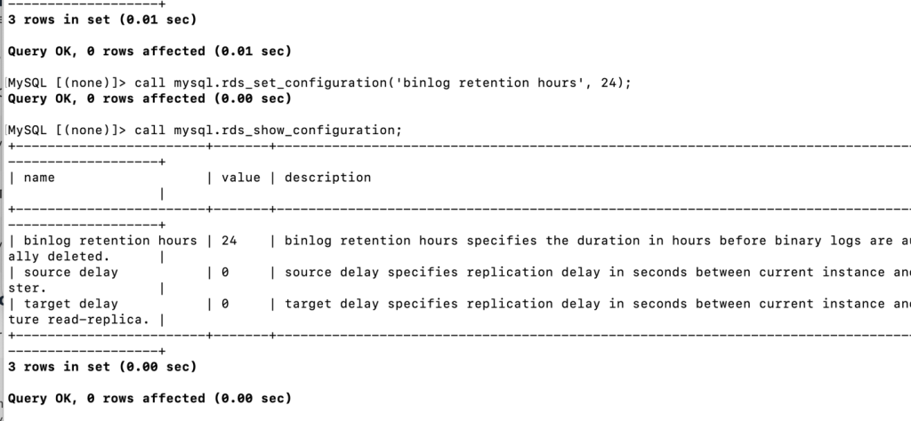 Setting Binlog retention in MySQL