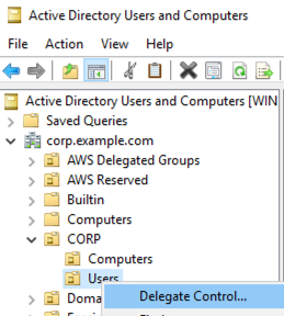 Launch Delegate Control