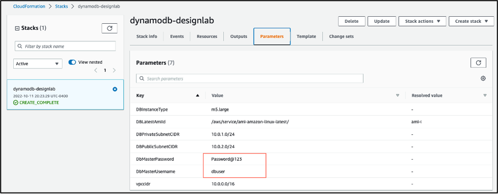 Figure 6: Copy the username and password