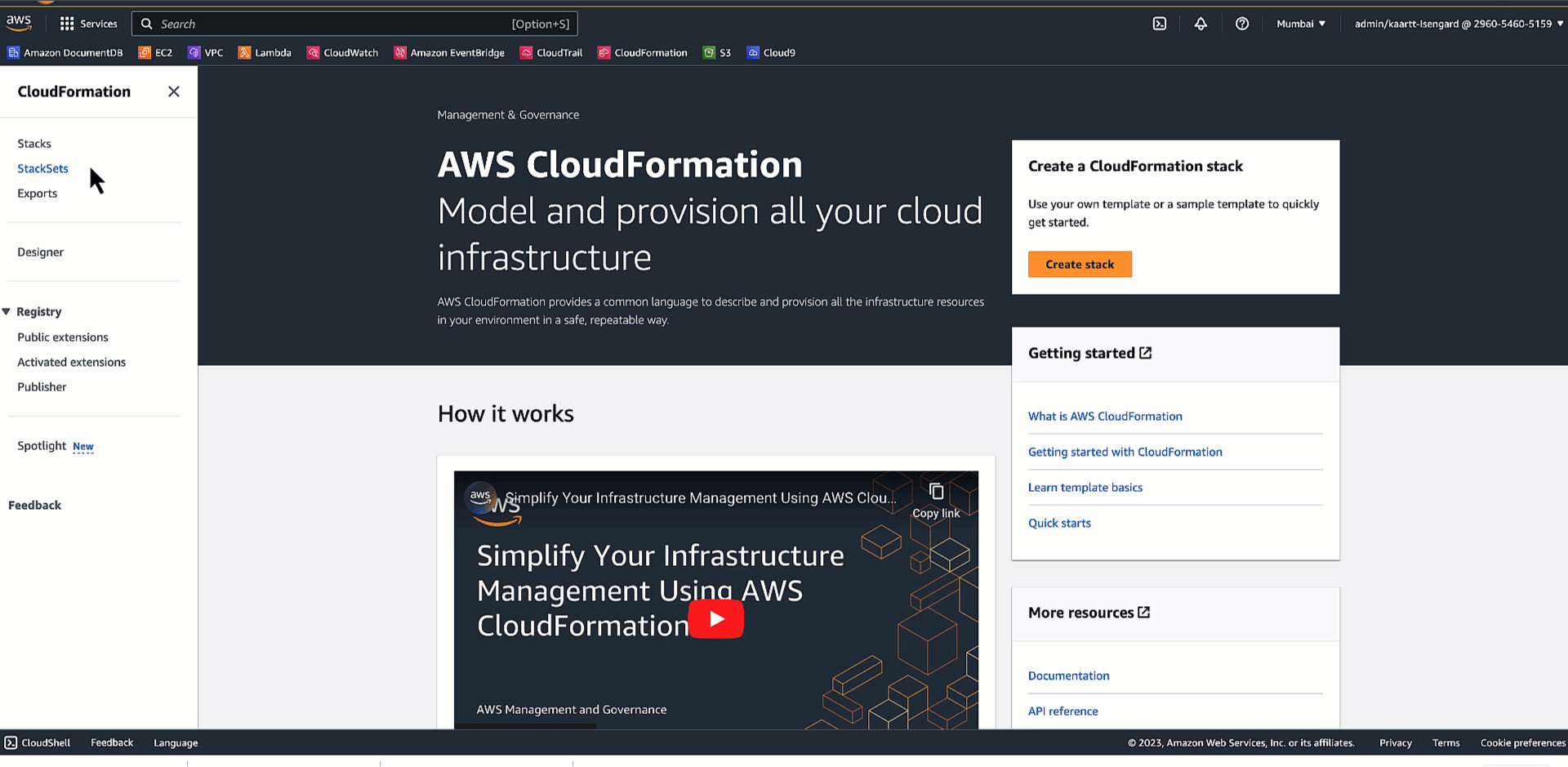 Configure Change streams