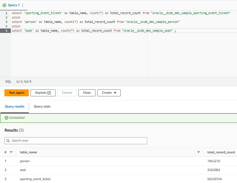 Glue Athena screenshot