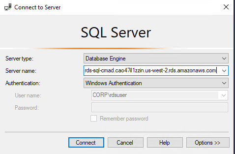 AD Connection Validation