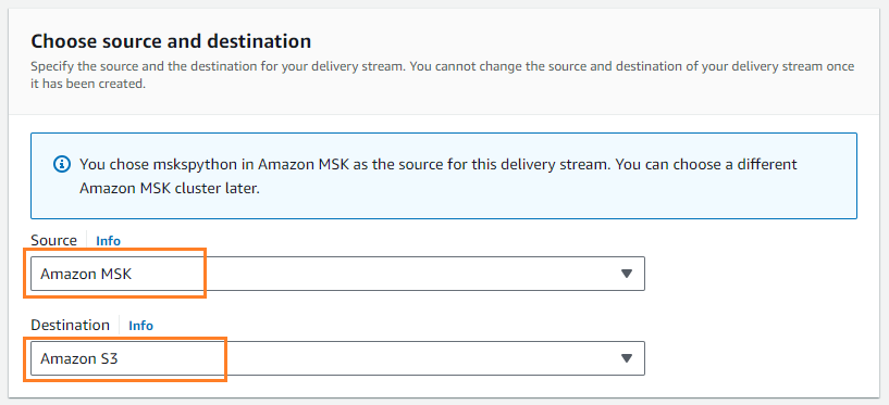source and destination