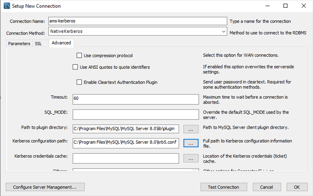 Workbench-Connection