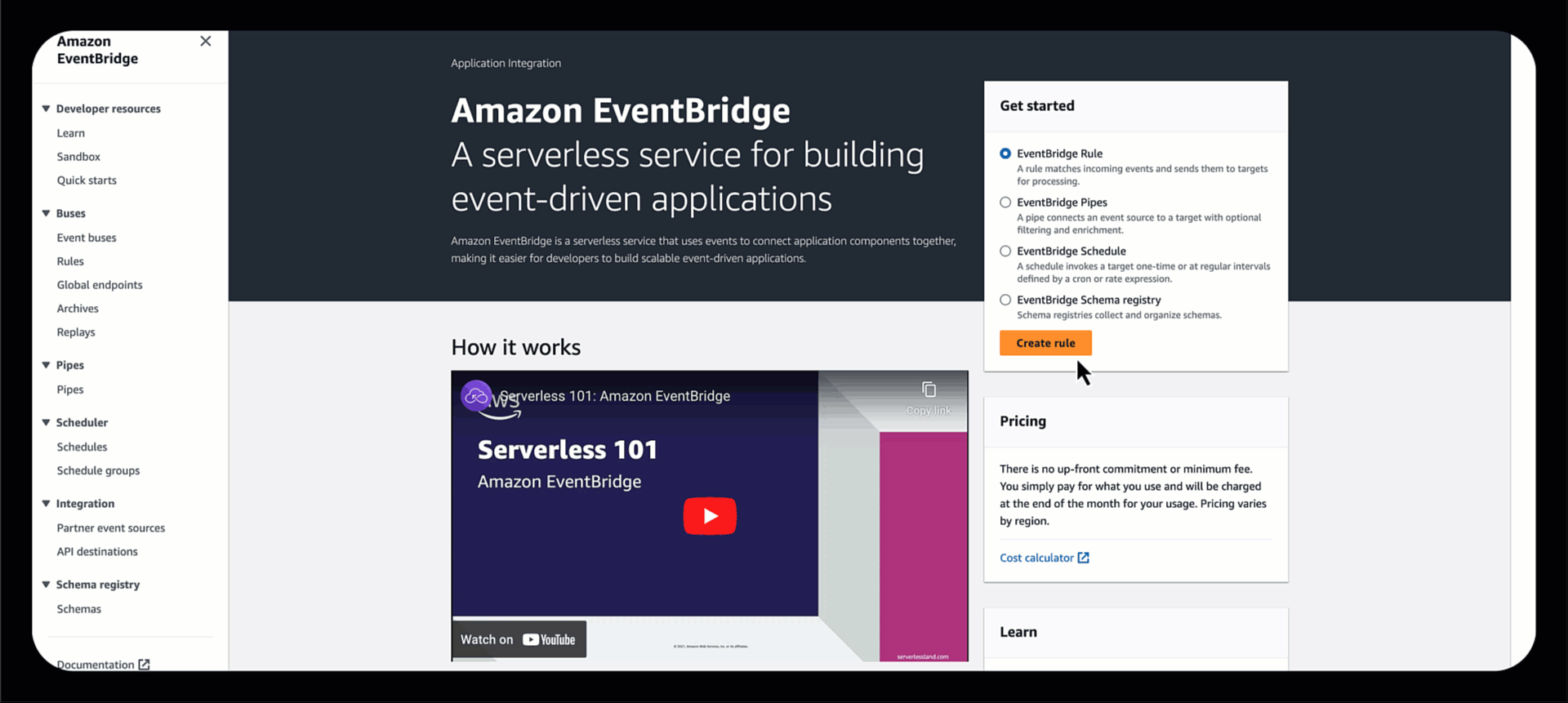 Add EventBridge Rules