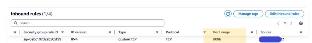 Security Group Added back