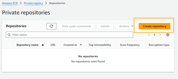 Create ECR Repository